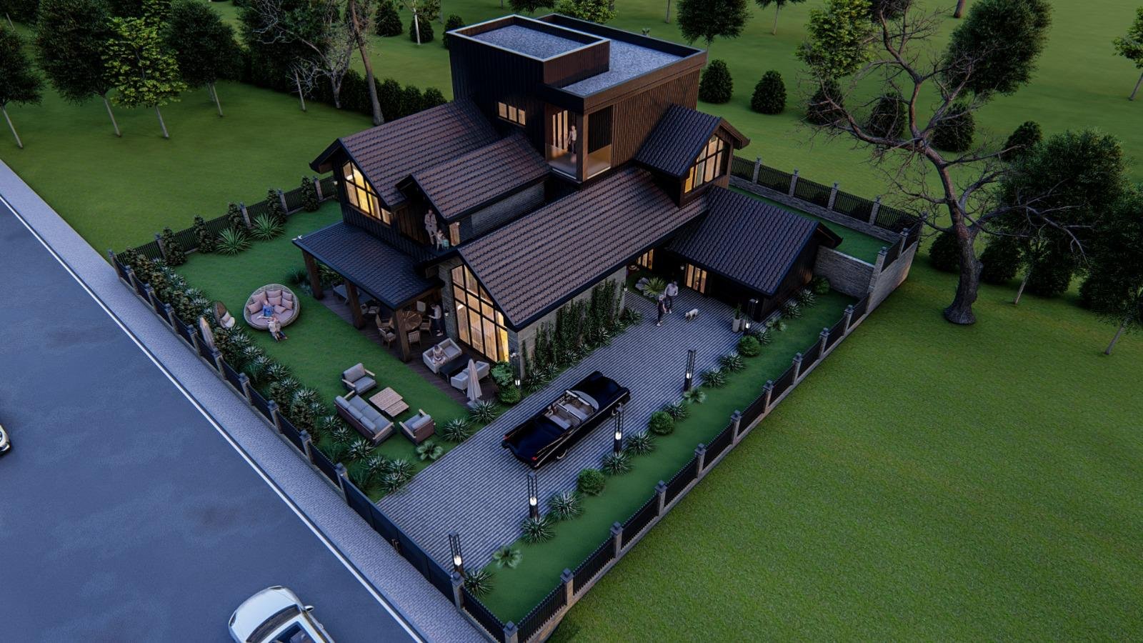 Royest Villas salon iç mekan