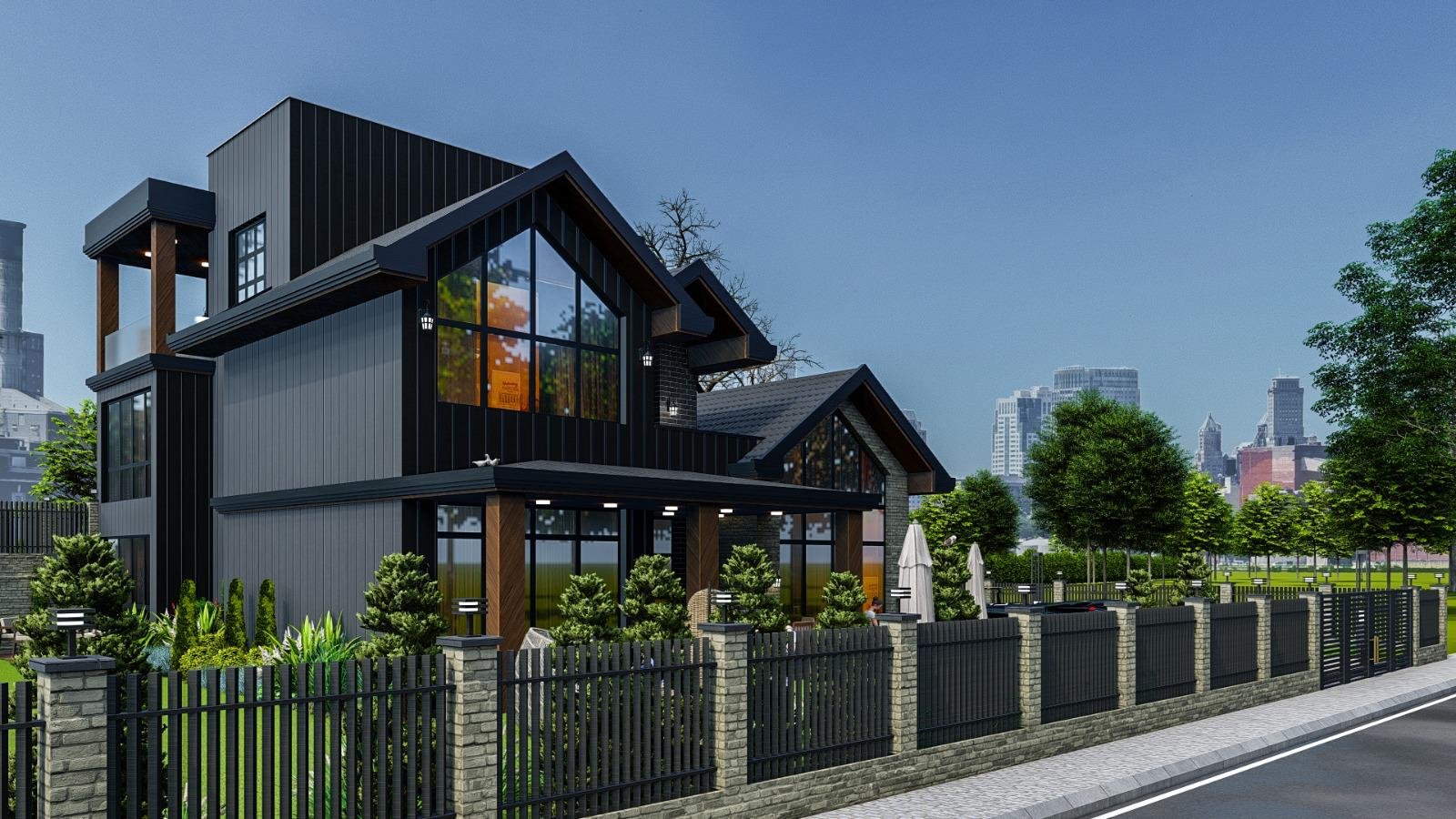 Royest Villas mutfak mermer ada