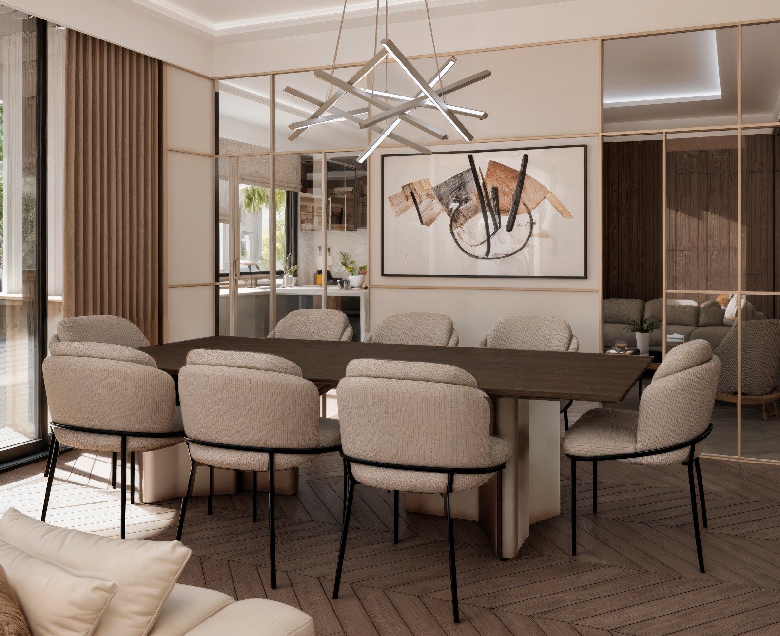 Royest Villas yemek odası