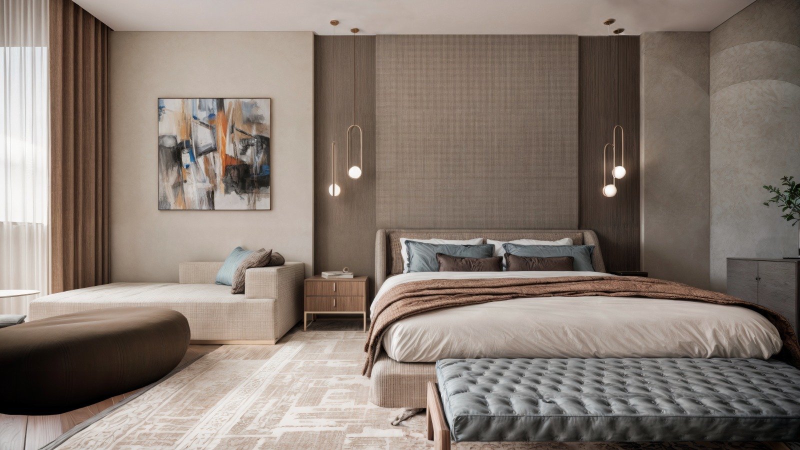 Royest Villas yatak odası